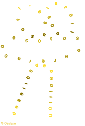 Un Corps de Reine, des Ailes de Papillon sur l'Eau du Vitrail.