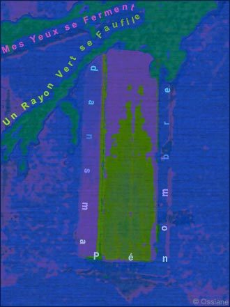Mes Yeux se Ferment, un Rayon Vert se Faufile dans ma Pénombre.