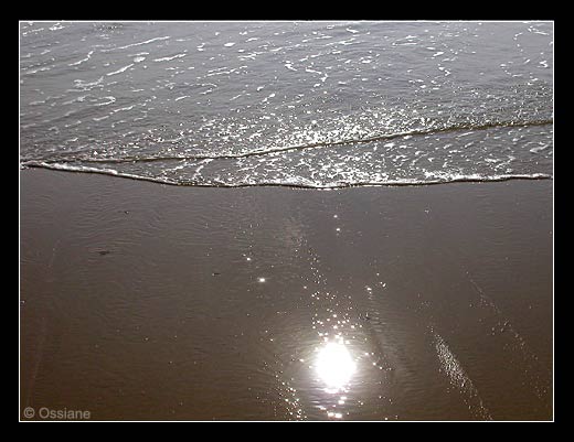 La Mer Déploie son Aile en un Voile de Dentelle. Le Soleil Brille sur l'Arène et Envoie son Echarpe d'Etincelles sur le Miroir Scintillant à la Lumière Souveraine.